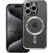 OEM Ovitek za Xiaomi Redmi 15C (173,16 x 81,07 x 8,2) Electro Mag Cover, združljiv z MagSafe, titanovo siva barva
