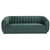 Casa Padrino luxury velvet sofa green 230 x 95 x H. 84 cm - Living room sofa - Living room furniture - Luxury furniture - Living room furnishings - Luxury furnishings - Furniture luxury