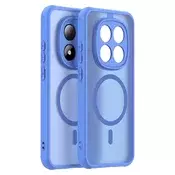Hibridni ovitek HaloFrost II MagSafe za Xiaomi Redmi Note 15 Pro 5G - sky blue