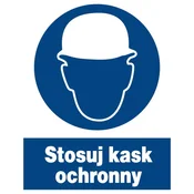 shumee ZNO-3 - obvezen znak za varnost in zdravje pri delu - Nosite zaščitno čelado