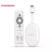 Thomson 152 Go Cast multimedijski reproduktor, 4K UHD, Google TV, 2GB + 32GB, WiFi, bel
