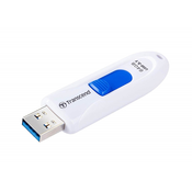 USB DISK TRANSCEND 128GB JF 790, 3.1, bel, drsni priključek
