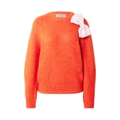 Essentiel Antwerp Pulover staro roza/oranžno rdeča
