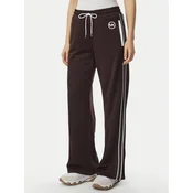 MICHAEL Michael Kors Spodnji del trenirke MR630Y0K8N Temno rjava Regular Fit