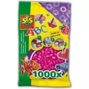 Likalne perle 1000 kosov TEMNO ROZA SES