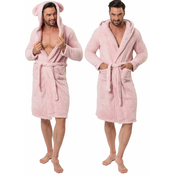 Moški kopalni plašč Teddy Pink S/M