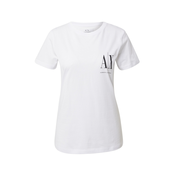 Pamucna majica Armani Exchange boja: bijela