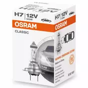 OSRAM avtomobilska žarnica CLASSIC (12V, H7), 55W