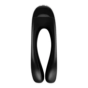 SATISFYER Vibrator za parove Candy Cane, Crni