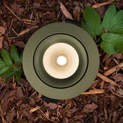 The Light Group SLC Green One 360° vgradna LED svetilka 3.000K Ra97 - Dnevna soba/jedilnica - Sodobni - zeleno-kovinska mat barva - Kovina
