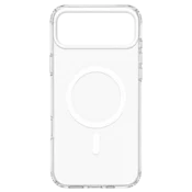 Transparent Color Ring MagSafe maska za iPhone 17 Pro – Bela
