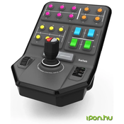 LOGITECH gaming upravljalni pult Saitek Farm Sim Vehicle Side Panel USB (PC), siv