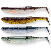 Savage Gear Rubber Bait Craft Bleak Clam Mix Clear Water, 12cm 11.8g 4 kosi