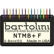 Bartolini NTMB+F 3-Band EQ Preamp Module Bas kitarski predojačevalec