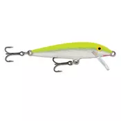 Rapala Original F-9 Silver Fluorescent Chartreuse