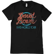 David Bowie Majica 1978 World Tour Unisex Black 2XL