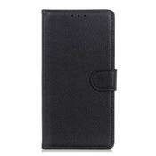 Eleganten etui/ovitek Litchi za Huawei P40 Pro - črn