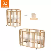 stokke® otroška posteljica sleepi™ all-in-1 natural