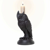 Svečnik (dekoracija) ALCHEMY GOTHIC - Owl - V116