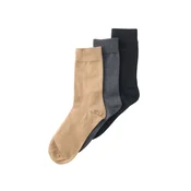 JACK & JONES Nogavice JACORDINARY kamela/temno siva/črna