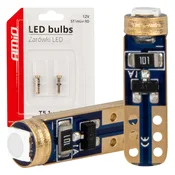 LED žarnice AMiO Standard Green W1W T5, 12V, zelene