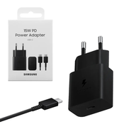 Adapter za napajanje SAMSUNG - kucni punjac USB Type-C 15W + USB-C kabel
