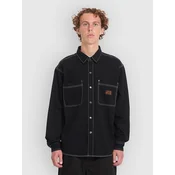 Volcom Levelstone Shirt black white