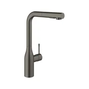 GROHE izvlečna enoročna kuhinjska armatura Essence - brushed hard graphite (30270AL0)