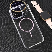 Maska za iPhone 16 Pro Max 6.9 Magsafe Color Line, Svetloroze