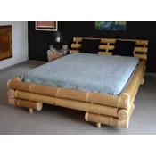Casa Padrino luxury double bed natural 170 x 240 x H. 81 cm - Bamboo bed - Bedroom furniture - Bamboo furniture - Luxury furniture - Luxury furnishings