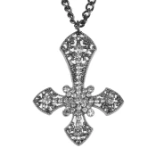 Ovratnica Black Gothic Cross - PSY1132