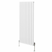 MONSTER Ovalni stebrični radiator in ventili - 1600 mm x 600 mm - bel, (21569910)