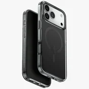 UNIQ Ovitek Clario za iPhone 17 Pro Max z magnetnim polnjenjem, črn