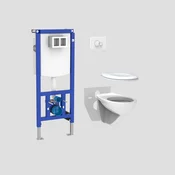 90 774 00 0000: WC komplet SANIT INEO PLUS, višine 1120 mm