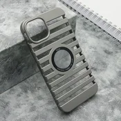 Futrola LINES LOGO CUT za iPhone 14 (6.1) siva