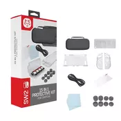 15 u 1 zaštitni set s torbom za Nintendo Switch 2 – putni komplet s thumb gripovima