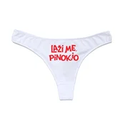 Ženski donji veš Laži me Pinokio cs3063, Beli