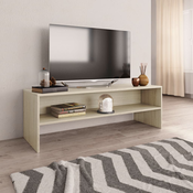 TV ormaric boja hrasta sonome 120x40x40 cm konstruirano drvo