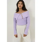 Trend Alacati Stili Ženska bluza Alc-X14673, Lavanda