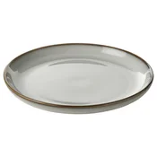 GLADELIG Desertni krožnik, siva, 20 cm