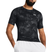 Under Armour HG ARMOUR PRINTED SS, majica, crna 1383321