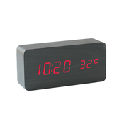 INF Digitalna LED budilka Red, (21236332)