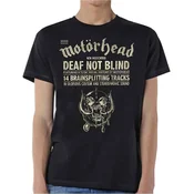 Motörhead Deaf Not Blind Black M Majica