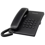 PANASONIC Žični telefon KX-TS500/ crna