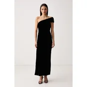 Bardot obleka velur CALIA