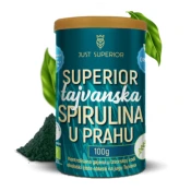 JUST SUPERIOR Tajvanska Spirulina u prahu, Organska, 50 g