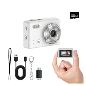INF Mini digitalni fotoaparat 0.96 inch zaslon, True 720P, Type-C OTG White, (5000298768)