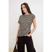 Trendyol Milla Ženska majica TWOSS26TS00283, Šarena