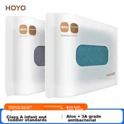 Hoyo Set peškira, 33x72cm, 2 komada, Sivo-plavi