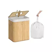 Songmics Kontejner pudelite taaskasutuseks 405x405x61 cm beež
